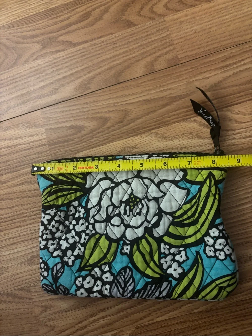 Vera Bradley Retired Print Island Blooms Wallet/Cosmetic Pouch